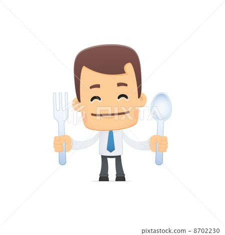 manager in various poses manager in various poses 8702230