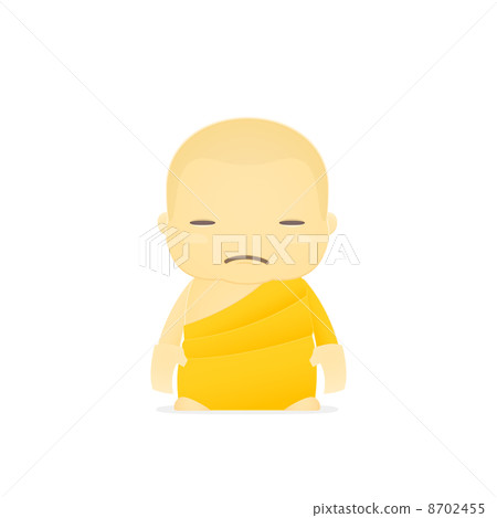 cartoon monk cartoon monk 8702455