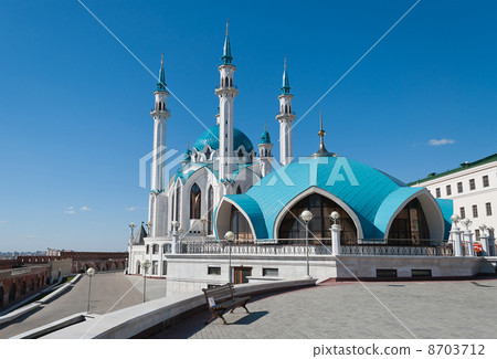 Kul Sharif mosque in Kremlin. Kazan. Russia. Kul Sharif mosque in Kremlin. Kazan. Russia. 8703712