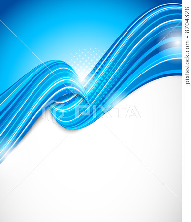Abstract wavy background 8704328