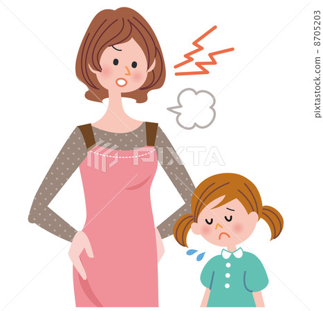 scold - Stock Illustration [8705203] - PIXTA