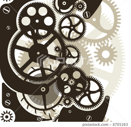 Cog wheels seamless 8705263