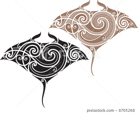 Maori Manta tattoo design 8705268