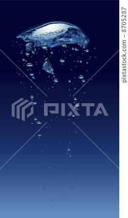 Bubbles in deep water 8705287
