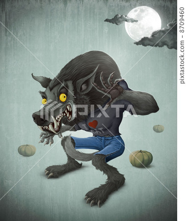 Halloween Wolfman 8709460