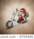 Motorized Santa Claus 8709486