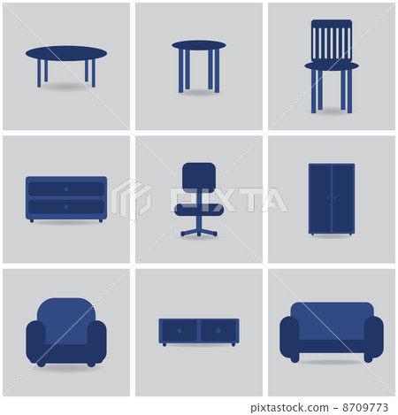 icons furnniture icons furnniture 8709773