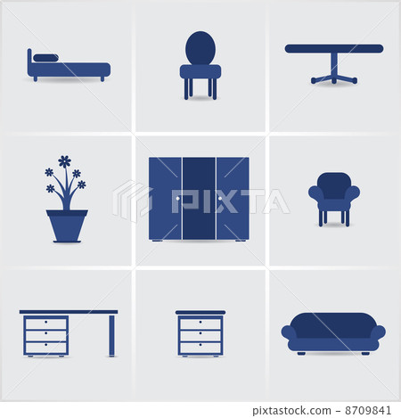 icons furnniture icons furnniture 8709841