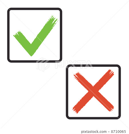 tick and cross 8710065