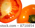 Cross section of paprika 8710854
