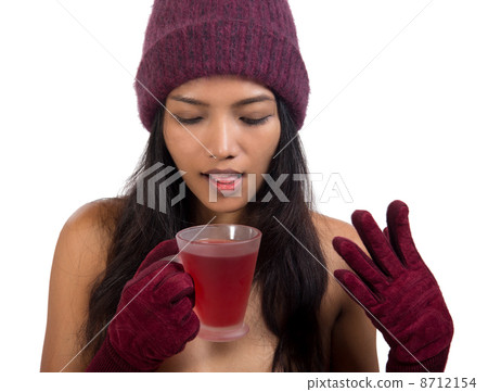 Woman With Cup of Tea 8712154