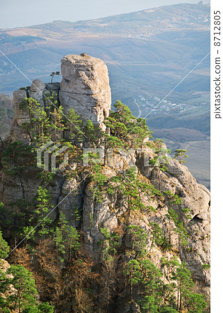 Top view of the valley of ghosts 8712805