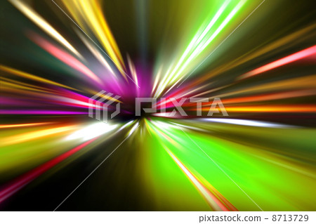 speed motion on night road speed motion on night road 8713729