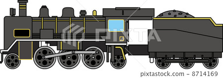 steam locomotive  8714169