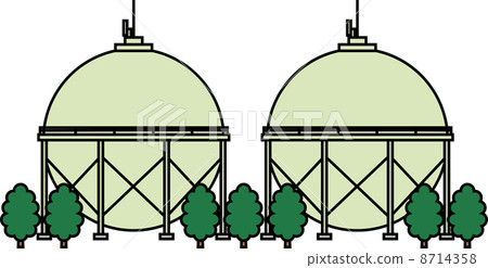 Gas tank 8714358