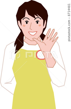 笑臉女苗圃老師 8714481