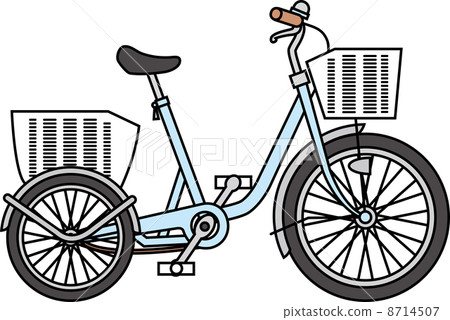 成人三輪車 8714507