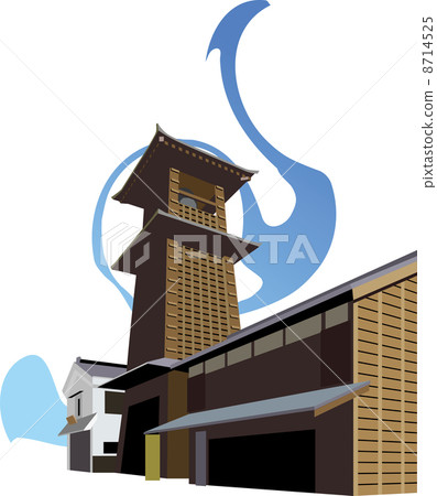 川越時間鐘 川越時間鐘 8714525