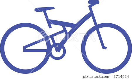 Mountain bike silhouette Mountain bike silhouette 8714624