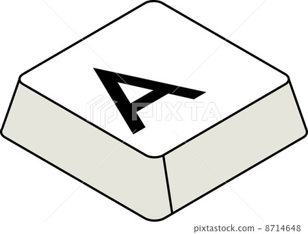 Keyboard alphabet A 8714648