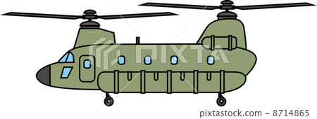 Military helicopter 8714865