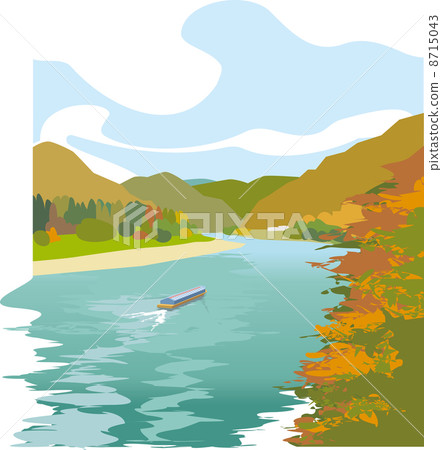 Yamagata's Mogami River 8715043
