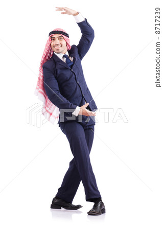 Arab businessman isolated on white Arab businessman isolated on white 8717239