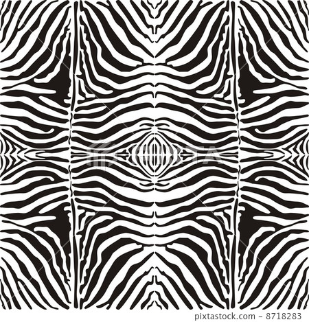 Vector seamless background skin zebra Vector seamless background skin zebra 8718283