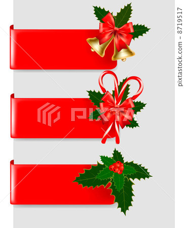 Set of winter christmas banners. Vector illustration Set of winter christmas banners. Vector illustration 8719517