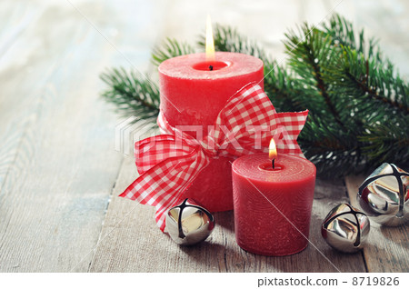 Two red candles Two red candles 8719826