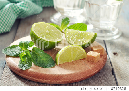 Ingredients for coctail mojito Ingredients for coctail mojito 8719828