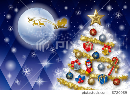 Christmas card wallpaper. 3D illustration. Christmas card wallpaper. 3D illustration. 8720989