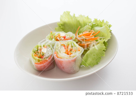 Raw spring roll 8721533
