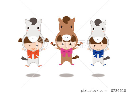 孩子穿著孩子在下午 8726610