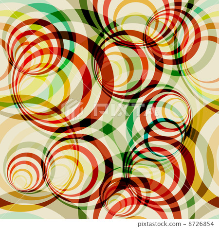 Graphic element. Seamless. - Stock Illustration [8726854] - PIXTA