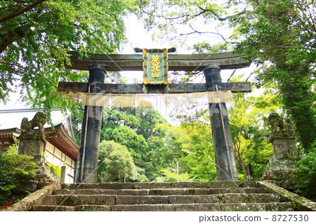 Hikoshiyama Shrine copper torii Torii 8727530