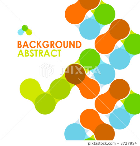 Colorful modern geometric abstract background 8727954