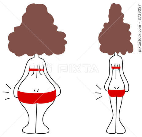 The back of a woman The back of a woman 8729057