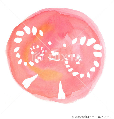 New year's greeting material 8730949