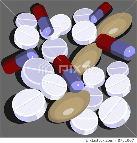 Pills set  in color 01 8731007