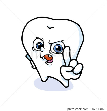 funny cartoon tooth 8731302