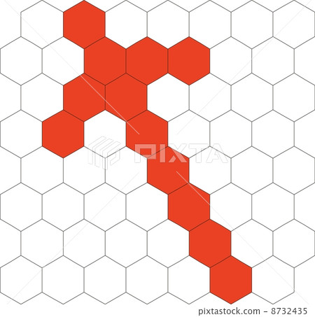 Hexagonal 3d pattern 03 Hexagonal 3d pattern 03 8732435