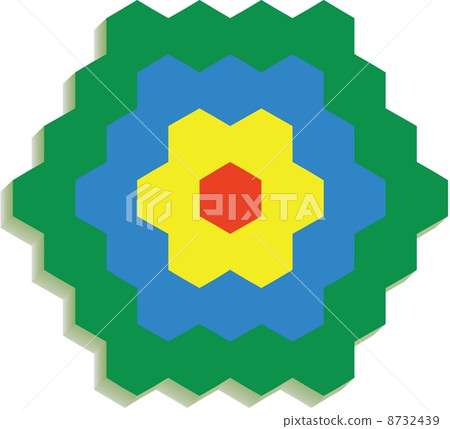 Hexagonal 3d pattern 01 Hexagonal 3d pattern 01 8732439