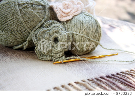 Knitting in sunny days 8733223