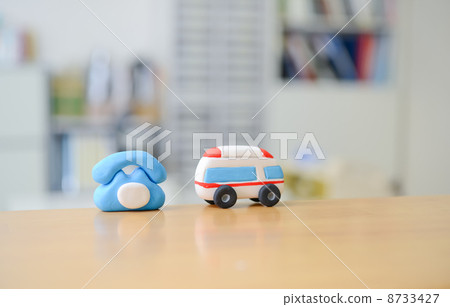 Ambulance and telephone 8733427