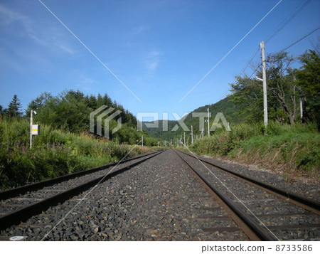 JR Ishiginoku Line Okunwaki Signal Station 8733586