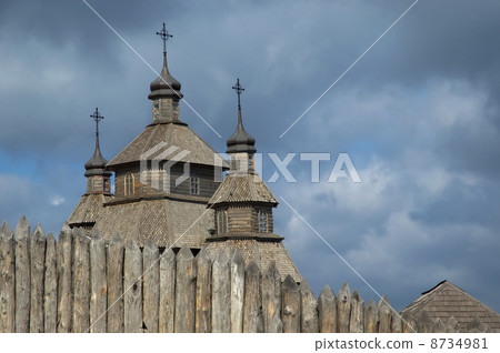 Wooden church 8734981