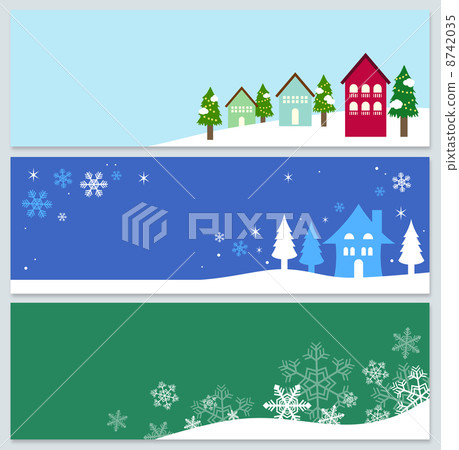 Christmas banner 8742035