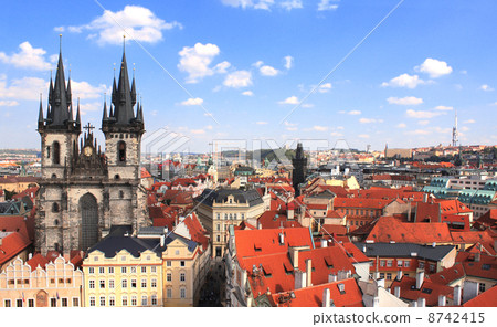 Old Town Square, Tyn Church 8742415