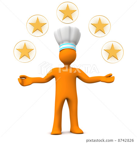 Five-Star Chef Manikin 8742826